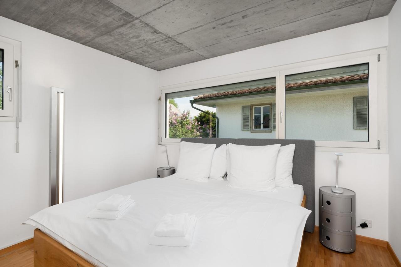 Urban Cube Mit Sauna Thun Exterior foto