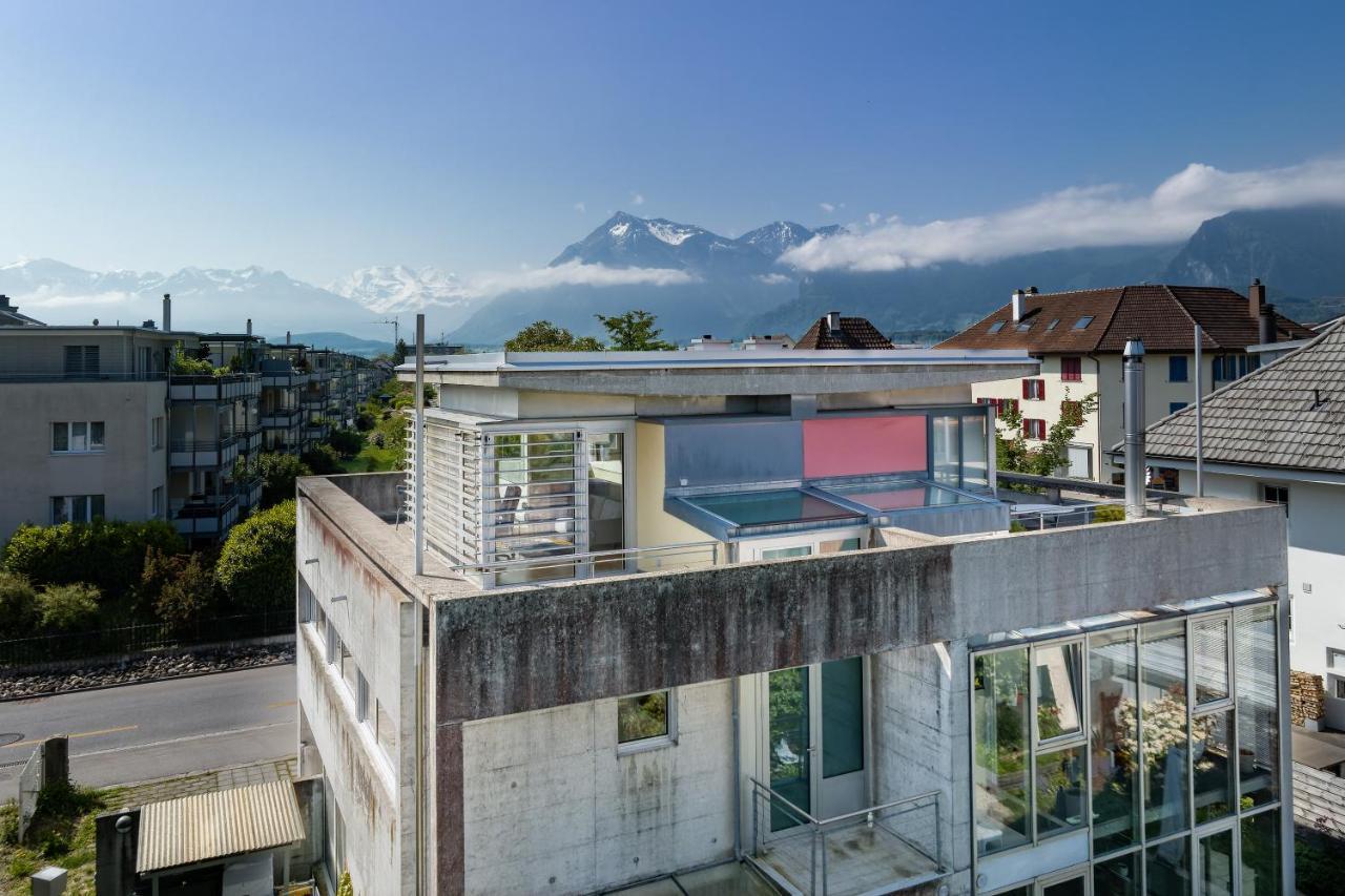 Urban Cube Mit Sauna Thun Exterior foto