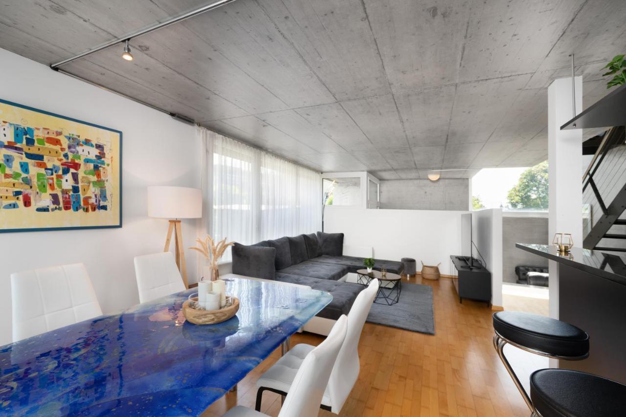 Urban Cube Mit Sauna Thun Exterior foto