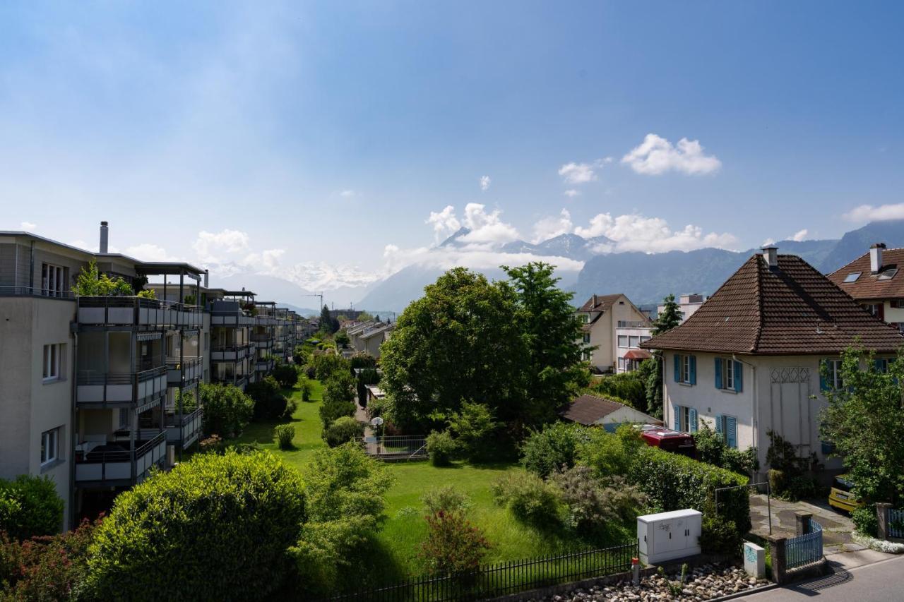 Urban Cube Mit Sauna Thun Exterior foto