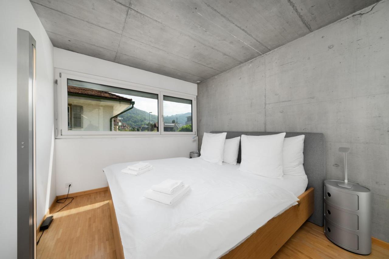 Urban Cube Mit Sauna Thun Exterior foto