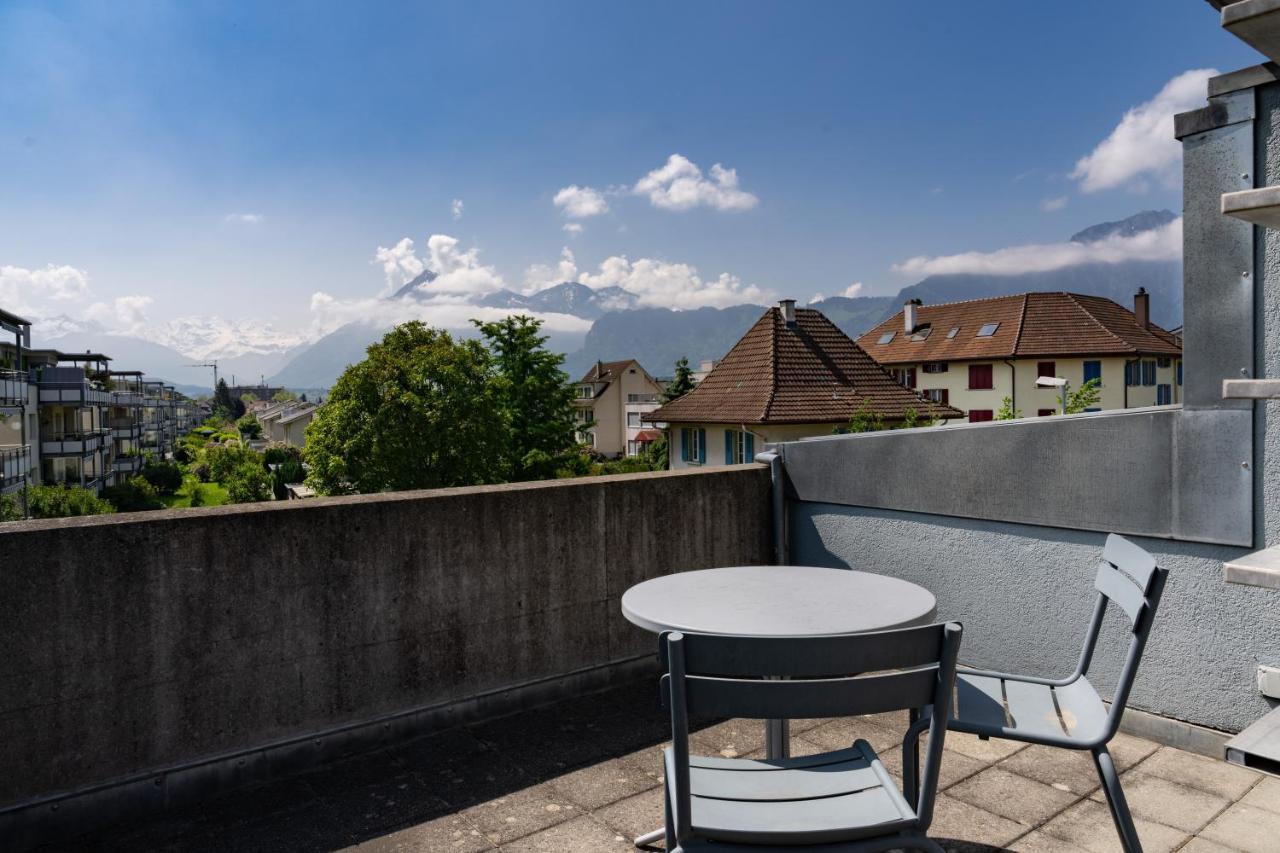 Urban Cube Mit Sauna Thun Exterior foto